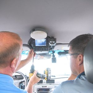 Instalación de cámaras en el auto